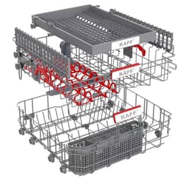 Máy rửa bát KAFF KF-SBL775B New Plus - Bảo hành 5 năm, Sấy PTC khô cong,Hàng chính hãng 6