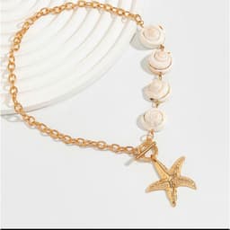 Vòng Cổ Ngôi Sao Phong Cách Retro Vintage - Quà Tặng Vibe Ocean Charm, Có Sẵn, Phong Cách Hàn Quốc, Thanh Lịch 4