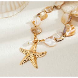[Sẵn] Vòng Cổ Dây Chuyền Vỏ Sò Sao Biển Ocean Charm Phong Cách Boho - Phụ Kiện Trang Sức Dây Chuyền 5
