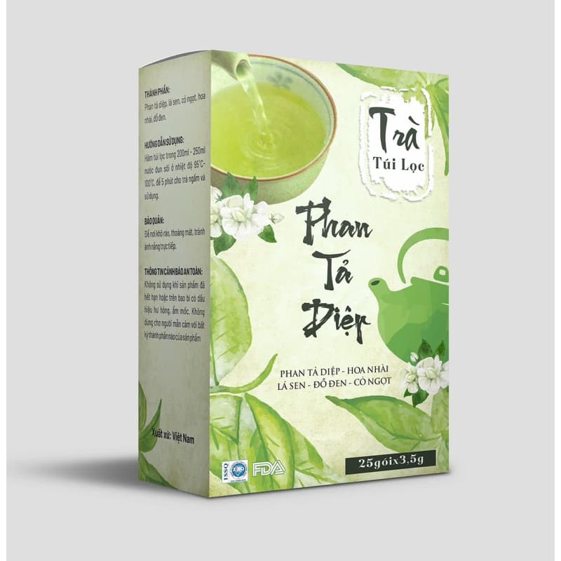 Trà Phan Tả Điệp 25gói lọc