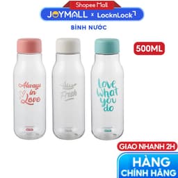 Bình đựng nước hoa quả Detox LocknLock Milky HAP654 500ml, hàng chính hãng, không chứa BPA - JoyMall 1