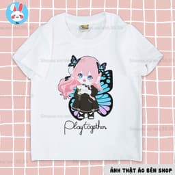 Áo thun Play Together giá rẻ -Mẫu tổng hợp tháng 6 2025  - Hình in cực nét dễ thương (PT625) 3