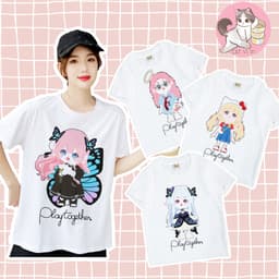 Áo thun Play Together giá rẻ -Mẫu tổng hợp tháng 6 2025  - Hình in cực nét dễ thương (PT625) 1