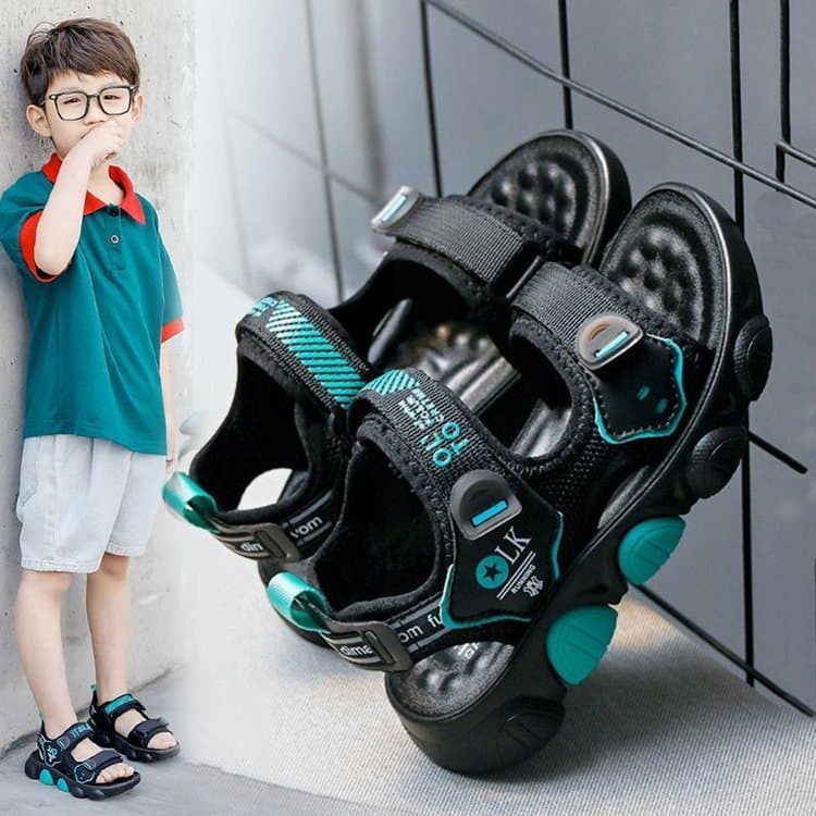 dép quai hậu đế sóng dành cho bé trai năng động thể thao ,kiểu dáng hàn quốc