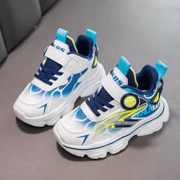 Giày thể thao phối hình bóng năng động thể thao giày bé trai năng động khỏe khoắn cho bé trai đi học đi chơi 3