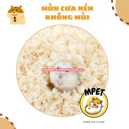 Mùn Cưa Nén Không Mùi 1kg - Lót Chuồng Hamster, Bọ, Sóc,... 3