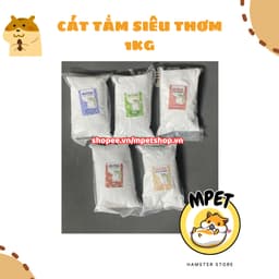 Cát tắm siêu thơm cho hamster [1kg] 1