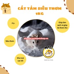 Cát tắm siêu thơm cho hamster [1kg] 3