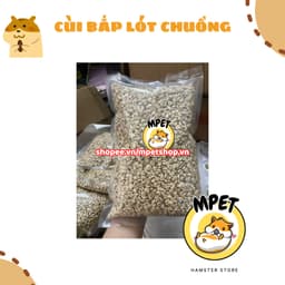 Cùi Bắp Lót Chuồng 1kg cho hamster, bọ, chinchilla, thỏ, bò sát,.. 1