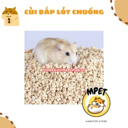 Cùi Bắp Lót Chuồng 1kg cho hamster, bọ, chinchilla, thỏ, bò sát,.. 2
