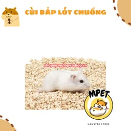 Cùi Bắp Lót Chuồng 1kg cho hamster, bọ, chinchilla, thỏ, bò sát,.. 3