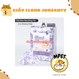 Giấy Cloud Jonsanty Lót Chuồng Hamster 450gr - Êm Ái, Hút Ẩm, Không bụi 4