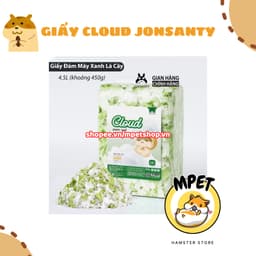 Giấy Cloud Jonsanty Lót Chuồng Hamster 450gr - Êm Ái, Hút Ẩm, Không bụi 6