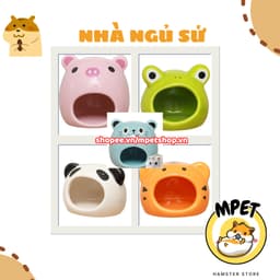Nhà Ngủ Sứ Cho Hamster – Mát Mẻ, Dễ Thương, Bé Ngủ Ngon 1