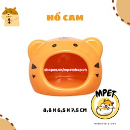 Nhà Ngủ Sứ Cho Hamster – Mát Mẻ, Dễ Thương, Bé Ngủ Ngon 4