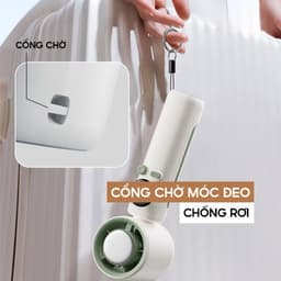 QUẠT CẦM TAY SÒ LẠNH SS-026 199 CẤP ĐỘ GIÓ PIN TRÂU 7000MAH CÔNG NGHỆ LÀM MÁT TURBO 5