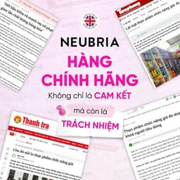 (Date 2/2027 ) (Chính hãng) Men vi sinh Neubria cho phụ nữ NEUBIOTIC HER lọ 30 viên 6
