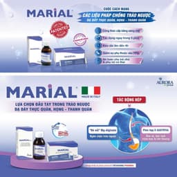 Combo 2 Hộp Marial Gel Giảm Trào Ngược Dạ Dày Bảo Vệ Phục Hồi Niêm Mạc Dạ Dày Thực Quản Giảm Ợ 20 Gói x 15ml 5