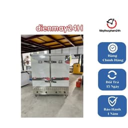 Tủ Hấp Cơm Công Nghiệp 24 Khay - Đa Năng Hấp Giò Chả, Bánh Bao, Xúc Xích, Bánh Ngon! 6