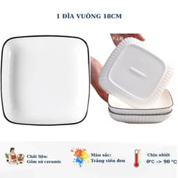 Bộ bát đĩa Xoăn Trắng Kèm Đĩa Bầu Dục Hình Cá Gốm Sứ Bát Tràng Cao Cấp Qùa Tặng 2M Khăn Lau Xơ Mướp + Bộ Đũa Ăn Gia Đình 7