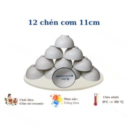 Bộ bát đĩa Xoăn Trắng Kèm Đĩa Bầu Dục Hình Cá Gốm Sứ Bát Tràng Cao Cấp Qùa Tặng 2M Khăn Lau Xơ Mướp + Bộ Đũa Ăn Gia Đình 8