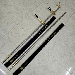 Gác cần câu cá Hắc Vương Độ cứng 30H vân carbon dài 3m và 4m 1