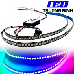 DMX006 ĐIỀU KHIỂN DEMI XI NHAN FULL MÀU CHO XE OTO XE MOTO 2 CỔNG HỖ TRỢ WS2811 WS2815 3