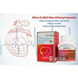 Viên bổ tim mạch TPBVSK Ultra Co Q10 Max 150mg Vitatree Úc Hộp 60 viên 2