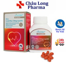 Viên bổ tim mạch TPBVSK Ultra Co Q10 Max 150mg Vitatree Úc Hộp 60 viên 1