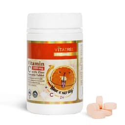 Viên Nhai Vitatree Vitamin C 1000 mg with Zinc hộp 100 viên - Tăng cường đề kháng 4