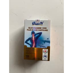 Viên uống Vitatree Glucosamine 1500 Plus Shark Cartilage hỗ trợ duy trì chức năng của khớp (100viên) 4