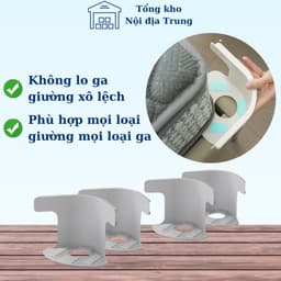 Kẹp cố định ga giường, chống xô lệch, giữ ga chắc chắn cho giường ngủ, phù hợp với mọi loại giường và mọi loại ga 1