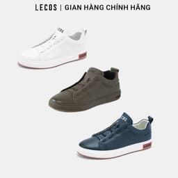 [4-25/9 TẶNG QUÀ TRUNG THU 599K] Giày Sneaker Nam LECOS LG32 Da Bò Thật Phong Cách Streetwear Năng Động 2