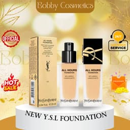 Kem nền Y.S.L bản Limited All Hours Luminous Matte Foundation Căng Bóng lì min, Bobby Cosmetics 1