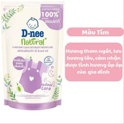 Nước Giặt Dnee Cao Cấp Đậm Đặc, Thơm Lâu An Toàn Cho Trẻ Sơ Sinh 400ml 4