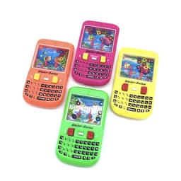Vỉ 12 chiếc máy game bấm vòng nước Đồ chơi bắn vòng nước hình điện thoại nhiều màu sắc 3