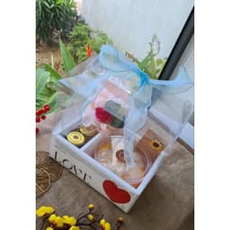Ruy Băng Voan Bản 4cm Dài 10M Trang Trí Giỏ Quà. 6