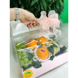 Ruy Băng Voan Bản 4cm Dài 10M Trang Trí Giỏ Quà. 4