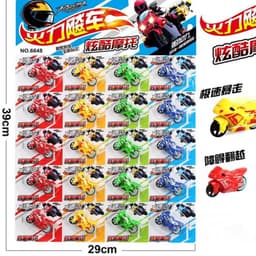 Vỉ 20 chiếc xe máy Mini chạy đà cực mạnh mẽ Đồ chơi Xe máy độc đáo 1
