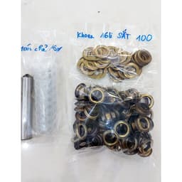 Bộ đục bông (TÁN CHẺ) đóng khoen ore (mắt cáo) +100 khoen (bằng sắt,màu ngẫu nhiên,có long đền) Đóng bạt, túi giấy 1