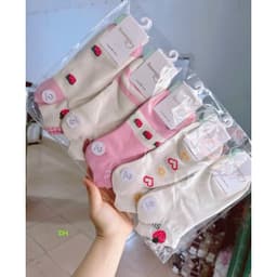 SÉT TẤT 10 ĐÔI CỔ NGẮN DÀNH CHO NỮ ĐỒNG GIÁ 5