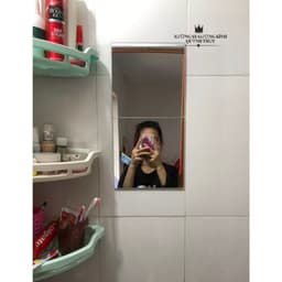 Gương ghép, gương dán tường soi toàn thân 20x20, 25x25 phôi thái giá xưởng. 8
