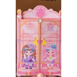 Vỉ 20 bộ dán sticker công chúa hình tủ quần áo 2