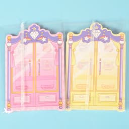 Vỉ 20 bộ dán sticker công chúa hình tủ quần áo 4