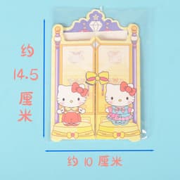 Vỉ 20 bộ dán sticker công chúa hình tủ quần áo 5