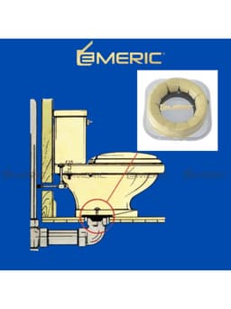 (LOẠI 1) GIOĂNG RON CHỐNG HÔI BỒN CẦU, RON SÁP CHỐNG HÔI, CỤC SÁP ĐEN BỒN CẦU 3