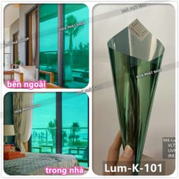Giấy decal dán kính chống nắng nóng UV, cách nhiệt cửa sổ phản quang cho cửa kính chống nhìn trộm(a) 2