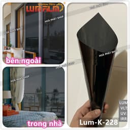 Giấy decal dán kính chống nắng nóng UV, cách nhiệt cửa sổ phản quang cho cửa kính chống nhìn trộm(a) 7