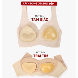 Miếng Dán Đệm Áo Lót Độ Dày 2cm Giúp Nâng V1 Hiệu Quả Phù Hợp Với Bikini Đồ Bơi Áo Bra 4