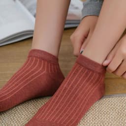 Sét 10 đôi tất cổ ngắn unisex nhiều màu KAB 1